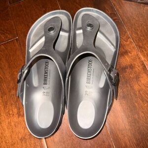 Birkenstock Black Gizeh EVA Thong Sandals